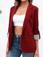 Blazer Élégant pour un Look Décontracté et Sophistiqué