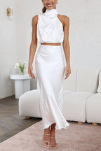 Inaia - Élégante Ensemble de Jupe Longue