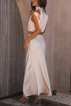 Inaia - Élégante Ensemble de Jupe Longue