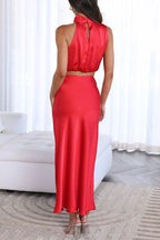 Inaia - Élégante Ensemble de Jupe Longue