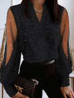 Blouse Chic à Épaules Nues