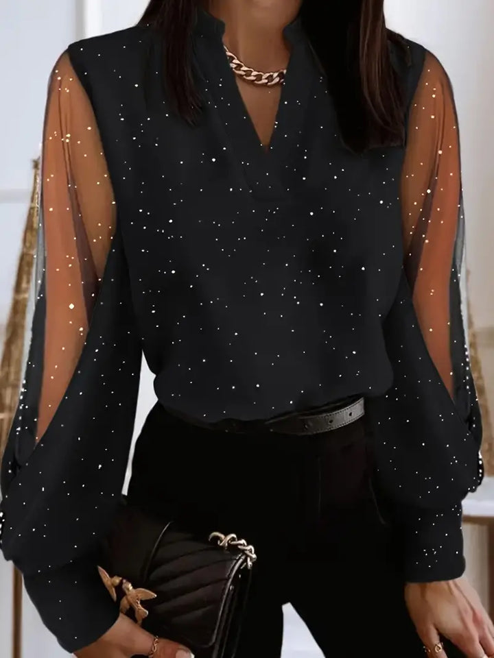 Blouse Chic à Épaules Nues