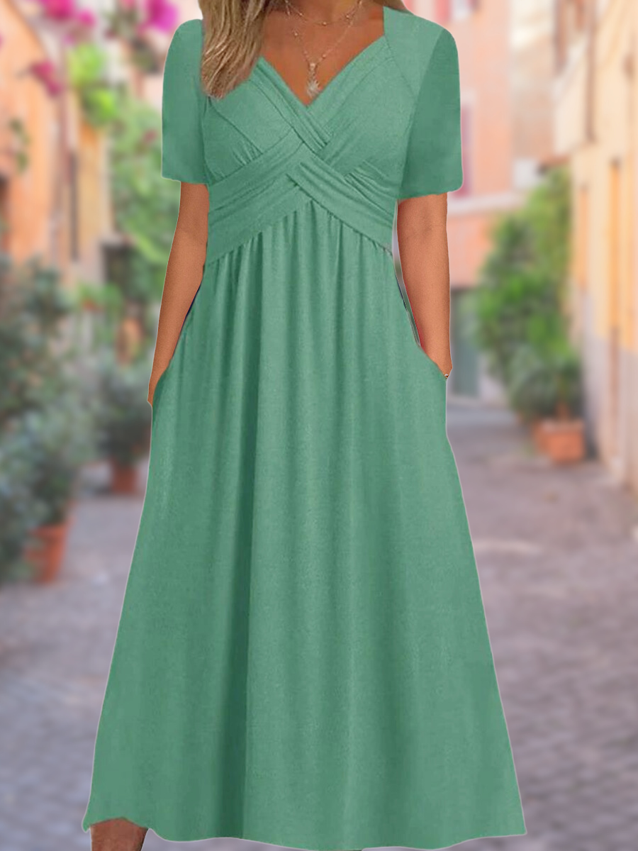Robe Maxi d'Été Selby avec Découpes
