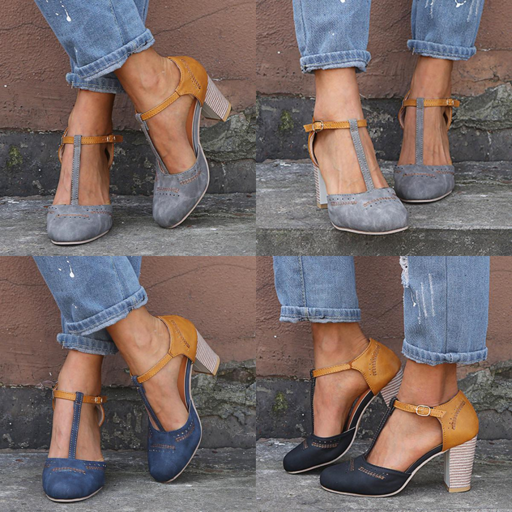 Élégantes Talons Vintage pour Femmes