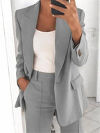 Blazer et Pantalon Ample Coordonnés