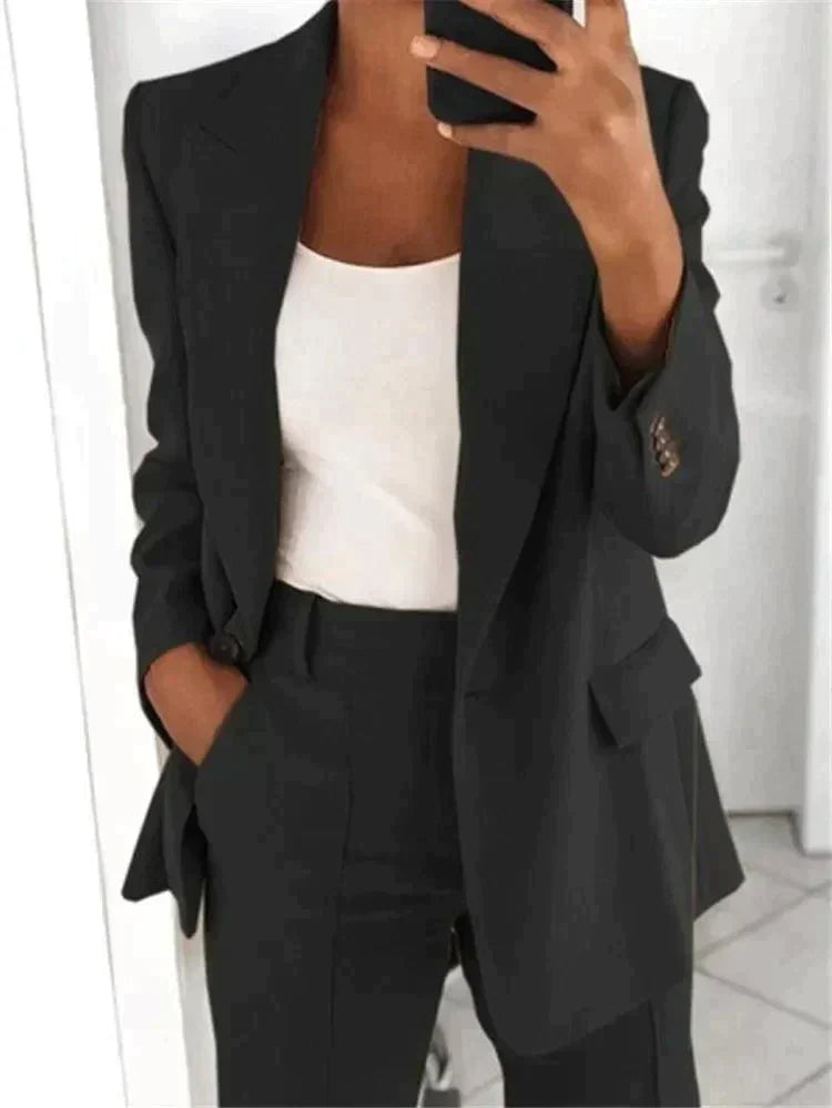 Blazer et Pantalon Ample Coordonnés