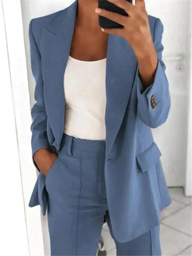 Blazer et Pantalon Ample Coordonnés