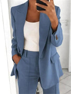 Ensemble Blazer et Pantalon Ample