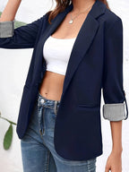 Blazer Chic pour un Style Décontracté et Élégant