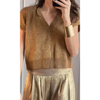 Élégant Pantalon Taille Haute