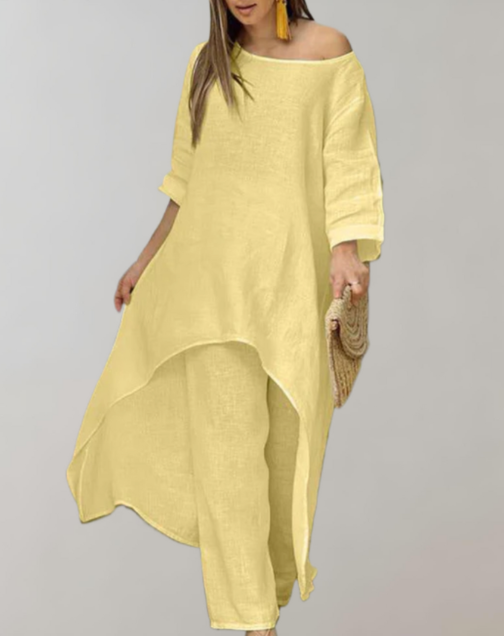 Ensemble de Pantalon Femme Carline en Deux Pièces