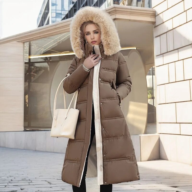 Élégante Longline Parka