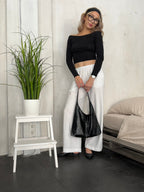 Sac fourre-tout en cuir vieilli au style rétro