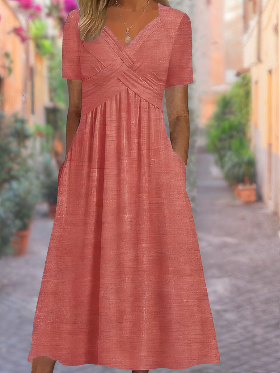 Robe Maxi d'Été Selby avec Découpes