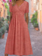 Robe Maxi d'Été Selby avec Découpes