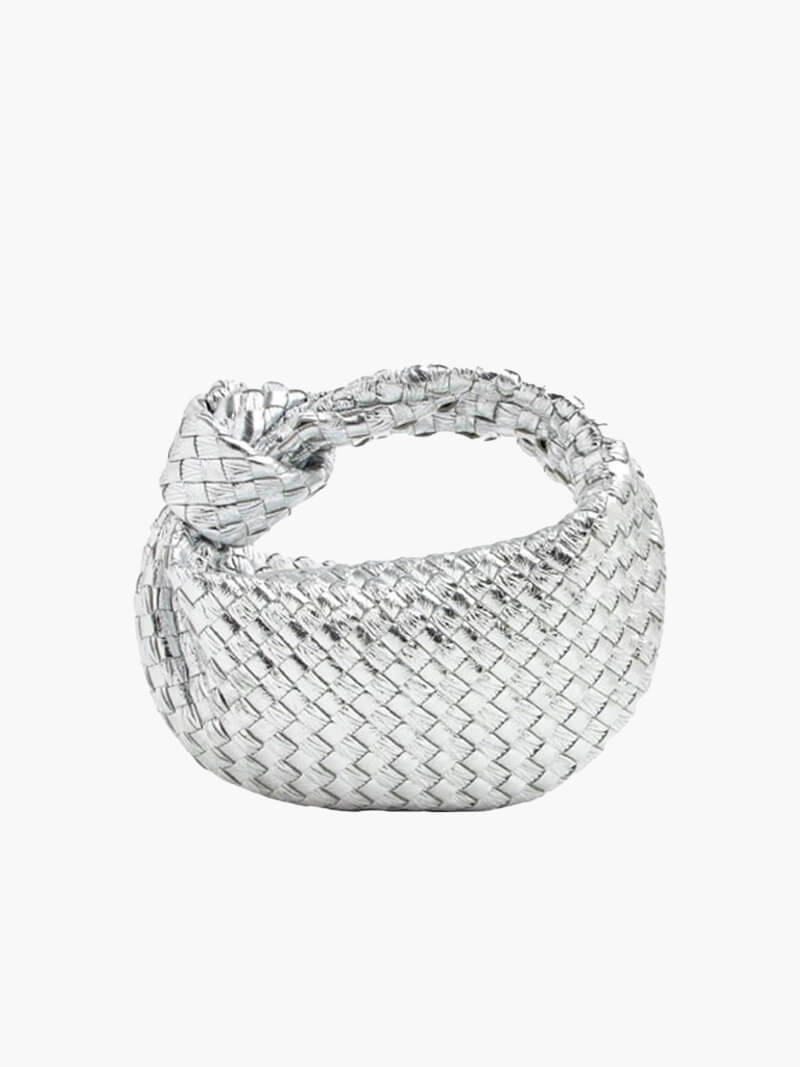 Élégant sac à main tissé