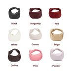 Sac à main tissé chic