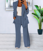 Ensemble Blazer et Pantalon Ample